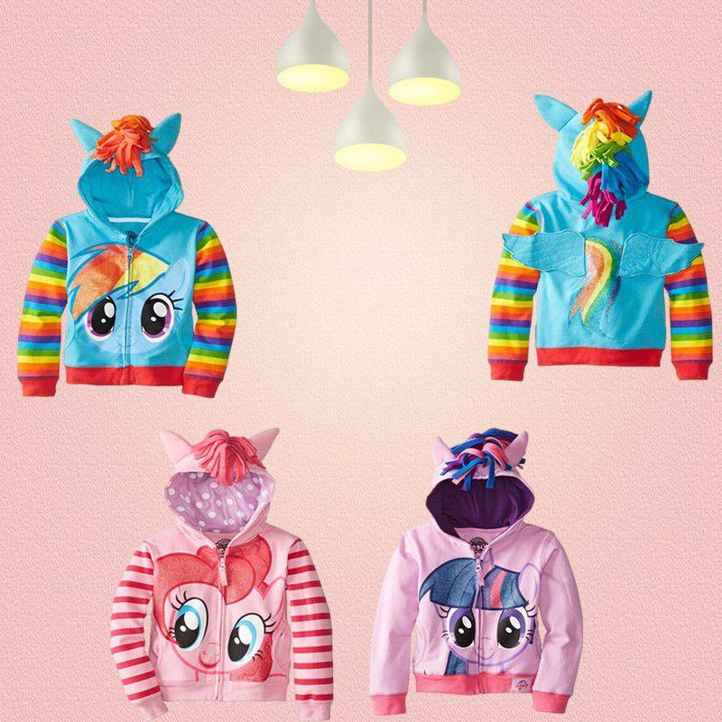 My Little Pony 3D Hoodie Voor Jongens En Meisjes Zacht En Ademend Sweatshirt Jack Met Prachtig Vakmanschap