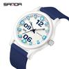 SANDA 3252 Adecuado para Deportes y Vida es un Regalo para Amigo Moda y Sencillo Estudiante Reloj de Cuarzo Estilo Popular Impermeable