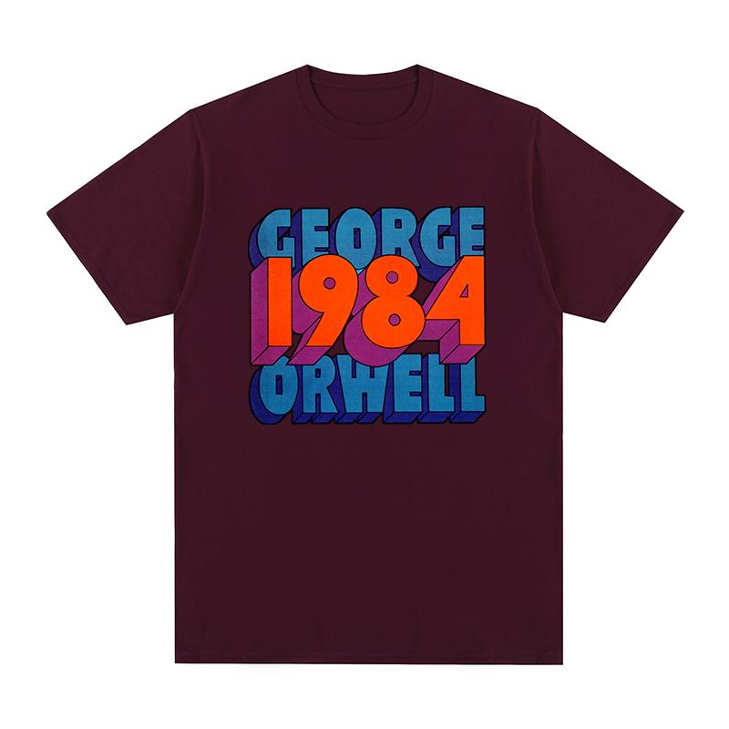 Koszulka George Orwell 1984 Wielki Brat Koszulka Popularny Hip Hop Raper Bawełna Męska Nowa TEE KOSZULKA Damskie Top