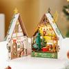 ROBOTIME Rolife 3D Puzzles Twinkling Xmas House DIY Miniature House DS036