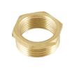 Hose Fitting Brass Hex Bushing Threaded Fitting Pipe Connector Adapter G1 Female G3/4 Brass