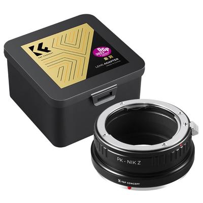 Concept Manufacturer Direct Store Mount Adapter PK Mount Nikon Z Mount Conversion Pentax K Lens Compatible with Nikon Z Camera Pentax K Nikon Z ZF Z8