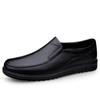 2024 New Genuine Leather Men Casual Shoes Luxury Brand Mens Shoes Breathable Slip On Black Business Formal Shoes