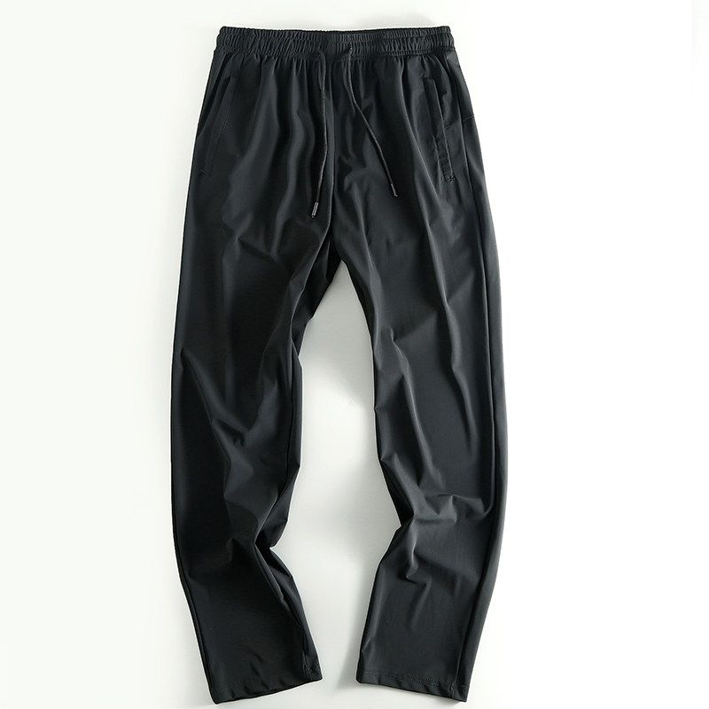 Cool Feeling Cattle Goods Export Tail Single Casual Trousers Black L