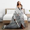 Dynamic Soccer Player Blanket CR7 Warm Pattern Plush Bedding Throws For Child Home Decor Flannel Bedspread Bed Cover