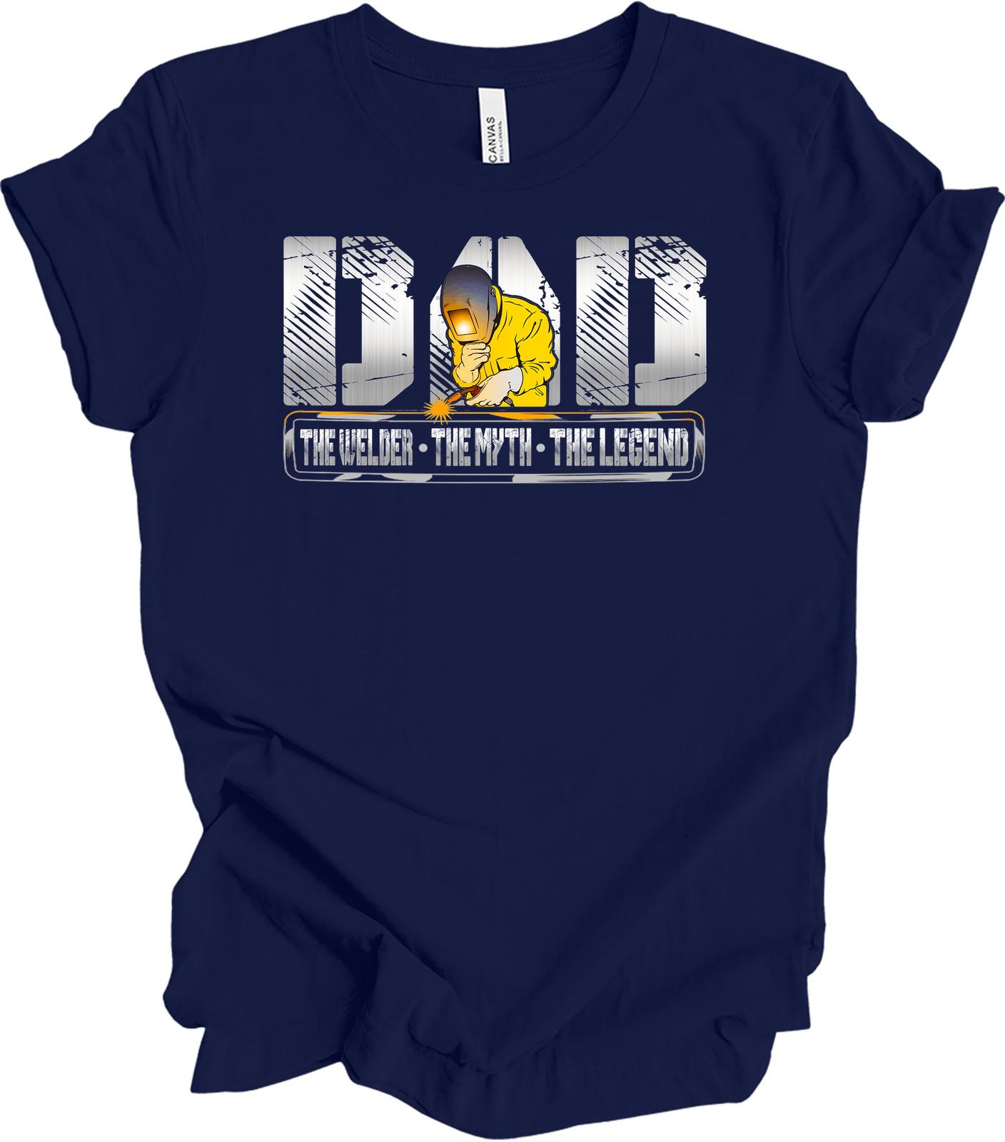 Welder Dad Shirt - The Welder, The Myth, The Legend Tee XXL