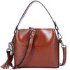 New fashiable leather bag, European and American fashiable leather shoulder bag, women's bag, crossbody bag