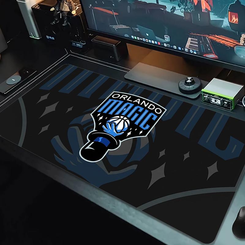 Orlando Magic Mouse Pad Large Gaming Table Cushion Nonslip Laptop Tablet Big Mousepad Xxl Mat Mini Pc Playmat With Lock Edge