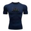 Men's Quick Dry Compression Workout T-Shirt, Breathable Elas
