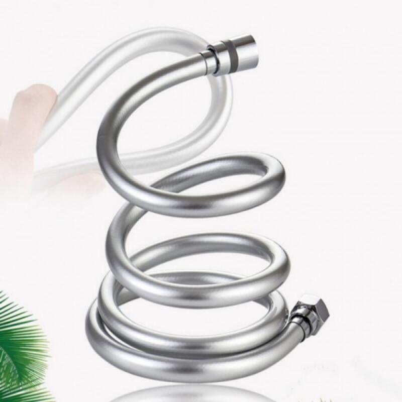 

Tangle-Free PVC Shower Hose Shower Bathroom Faucet Cord Replacement