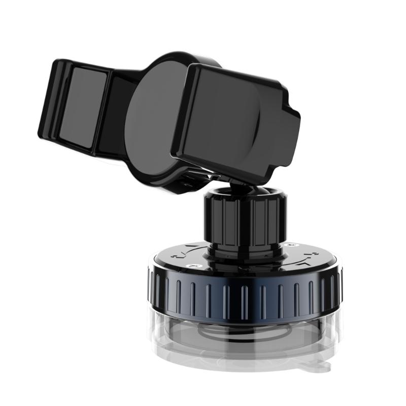 

360 Rotates Car Mount Holder with Strong Suction Pad Adjustable Car Phones Mount Secure Car Phones Mount Simple Installs чёрный