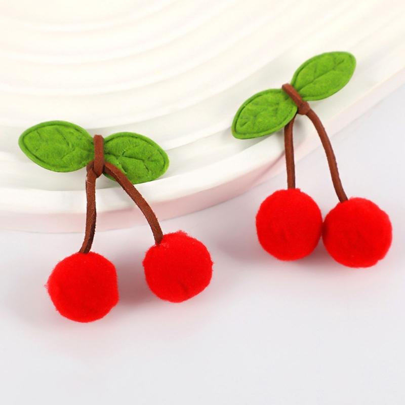 Pack of 100 Cherrys Blossoms Florals Pompoms for Craft Hair Accessories Decorative Materials