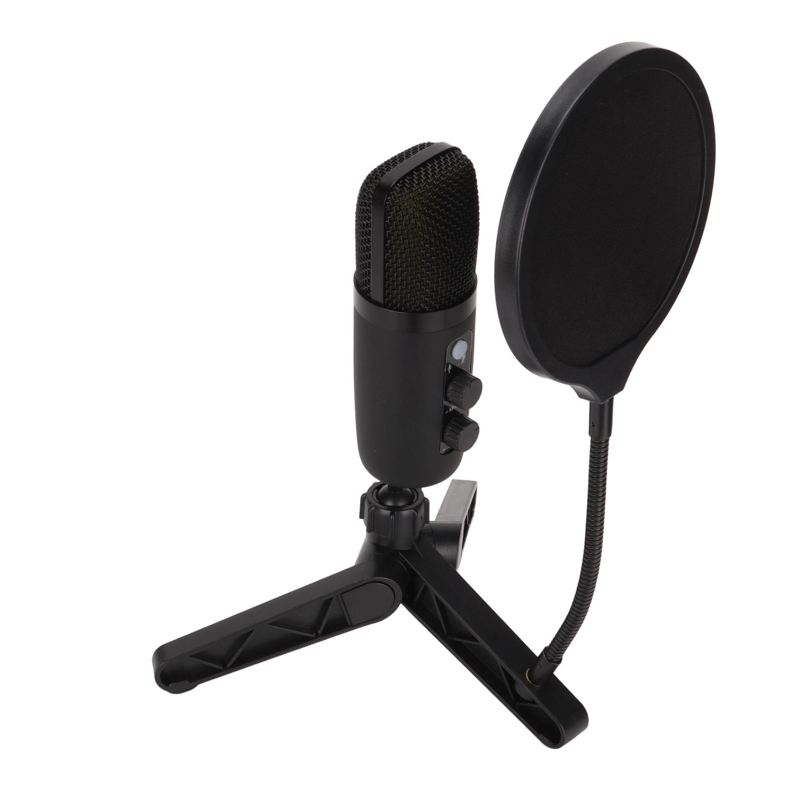 

Микрофон Компьютер Запись Живая конференция Игра USB Проводной RGB Шумоподавление Конденсатор