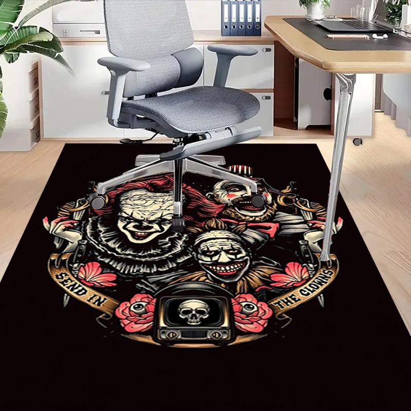 1pc clowns send Carpet, Office Rug Outdoor Mat Home Decor Area Carpet Festival