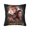 Custom Labyrinths Jareth Pillow Case Bedroom Decoration Cute Fantasy Film Cushion Decoration Salon Square Pillowcase