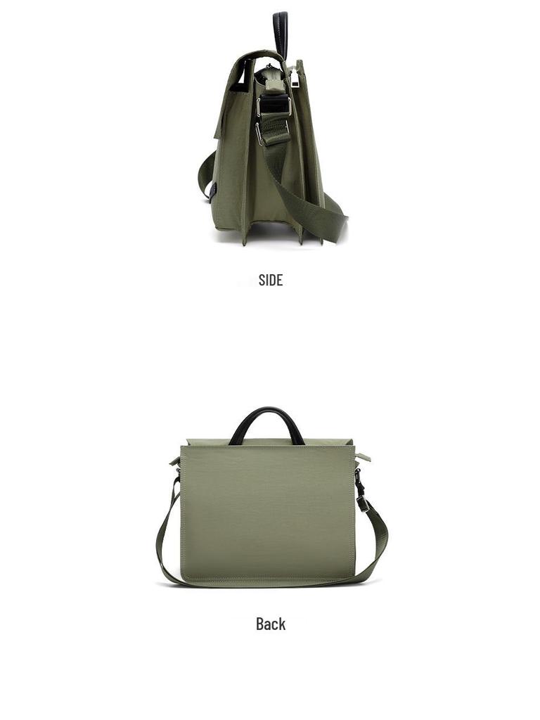 Women's 11-Inch Lightweight Messenger Bag: Small Crossbody & Shoulder Handbag, Laptop Briefcase, Multifunctional Commuting Niche.