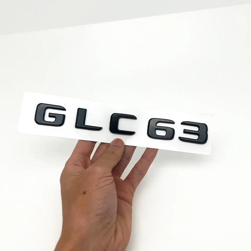 Car Tail Rear Trunk Badge Emblem Letter Stickers For GLC300de GLC300e GLC350e GLC400e 4Matic GLC X253