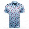 Herren Golf T-Shirt Kurzarm Sport Freizeit Poloshirt Outdoor Hohe Qualität Atmungsaktives Gewebe Sporttrikot Business Poloshirt