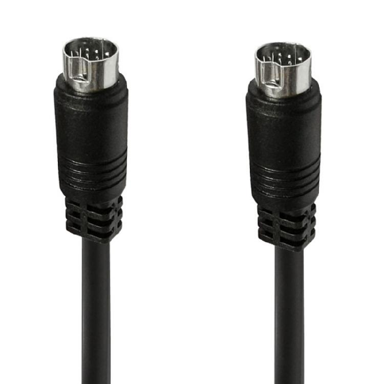 S-Video Cable for TV VCR DVD Camcorders Video Cards Mini Din 10Pin Male To Male