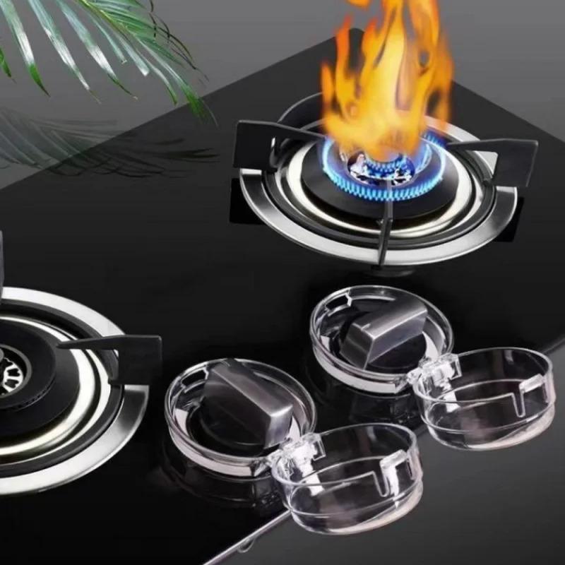 Haushaltsgasherd Schalter Schutzhülle Set Staubdichte Knopfabdeckung Küchensicherheitssperre Sicherheitsherd Zubehör