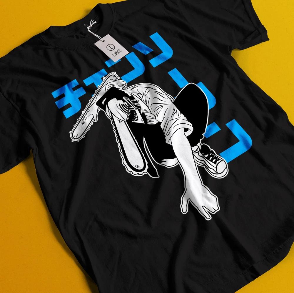 Chainsaw Unisex Makima TShirt Asa Aki Anime Denji Shirt Power Tshirt All Size18