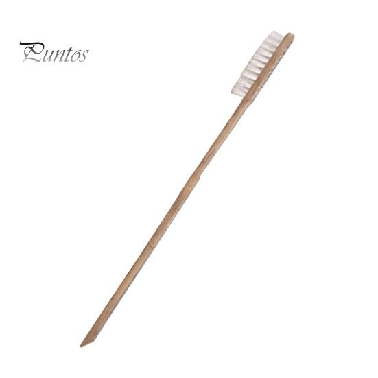 Long Handled Birdcage Brush Wooden Parrot Cage Cleaning Brush Pet Supplies Bird Equipment Cleaner for Myna Hamster Cage