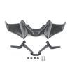 Motorrad Zubehör Schwarz Naked Front Abtriebsspoiler Winglet Aerodynamik Flügel Kit Spoiler Für YAMAHA MT 07 2021 2022 2023