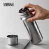 MeiiSeo Pure Titanium Double-Wall Insulated Tea Cup
