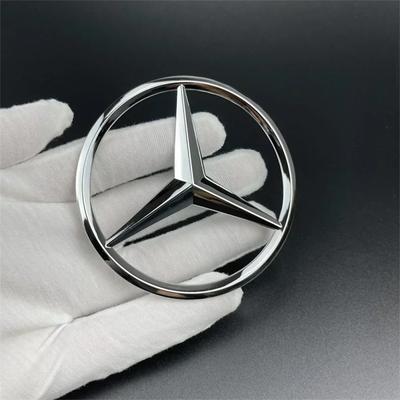 Pegatina para Coche 2025 Caliente Para Mercedes Benz Insignias con Logo de Mercedes Cubierta Calcomanía Emblema Trasero de Maletero de Coche 3D ABS Para Mercedes Benz W