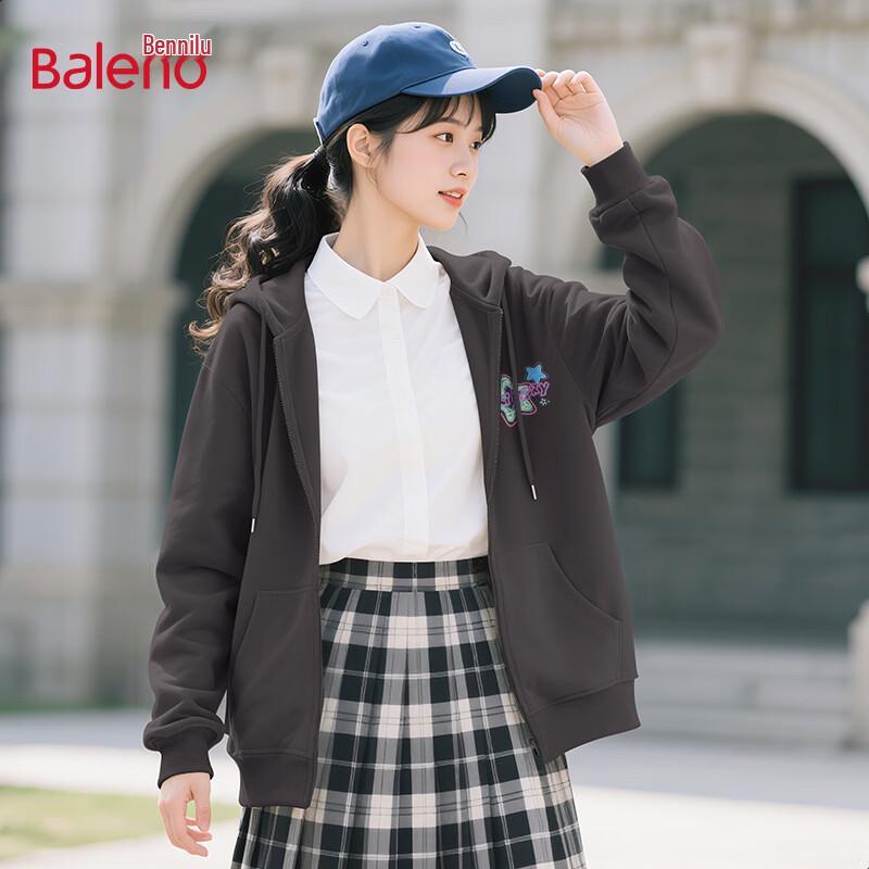 Baleno Women's Hooded Zip-Up Sweatshirt