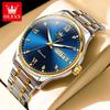 OLEVS 9955 Montre Personnalisée Oem Acier Inoxydable Montres Mécaniques de Luxe Homme Poignet Classiques Dame Affaires Homme Montre Mécanique