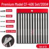 Diamond Electroplated Alloy File Set CF-400 with Carborundum - Free Shipping