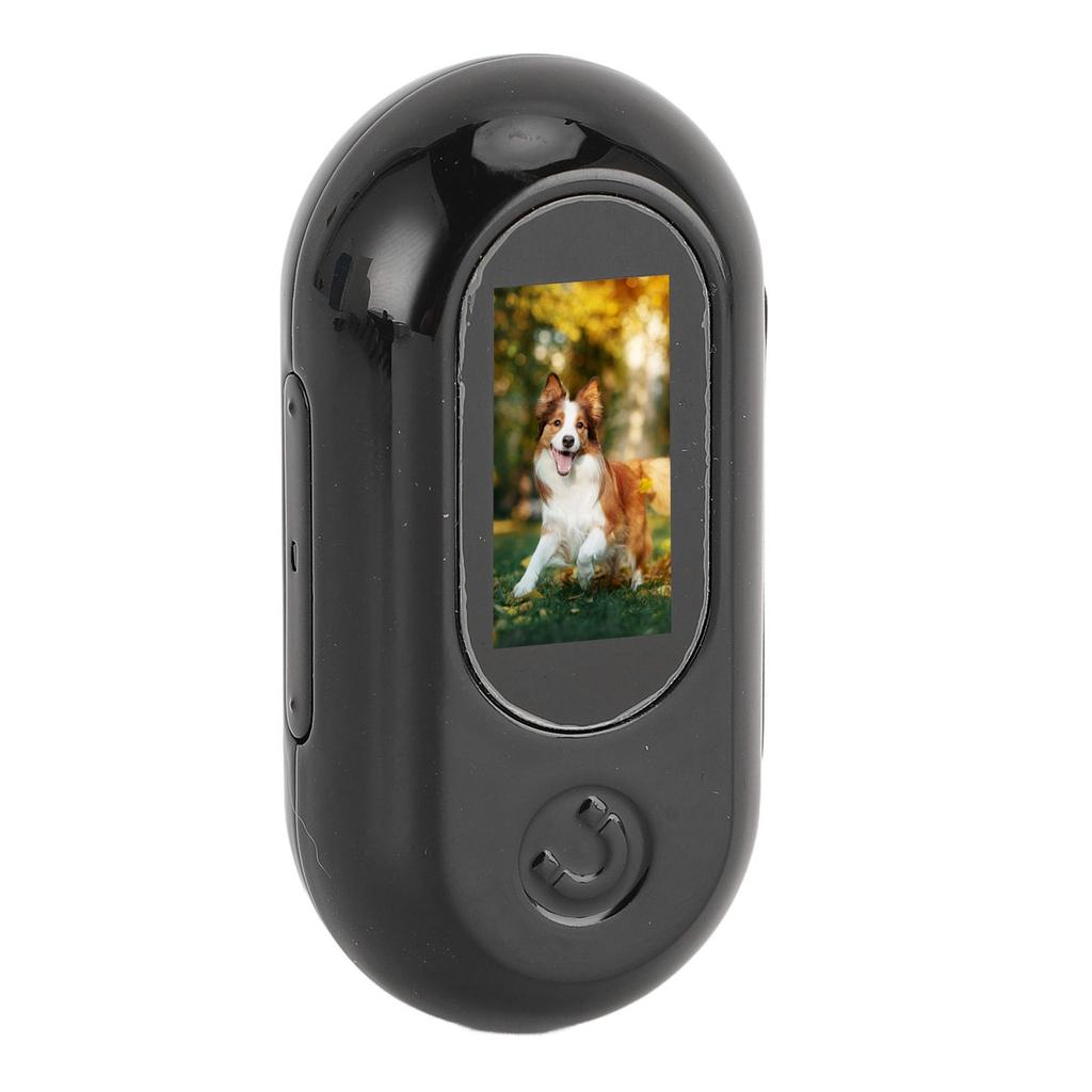 1080P Katzenhalsbandkamera Haustier-Sportkamera mit Rückenclip-Gehäusegurt Indoor Outdoor Wireless Dog