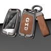 For VOLKSWAGEN Zinc Alloy Car Key Cover Case Holder Shell Key Bag Protection For VW Volkswagen GTD GOLF 4 5 6 7 MK7 MK5 MK6 GTD