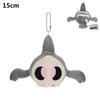 Anime Plush Gastly Gengar Hisuian Zorua Duskull Stuffed Peluche Doll Keychain Cartoon Toys Christmas Birthday Gifts