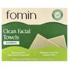 Fomin, Clean Facial Towels, Bamboo, Extra Large, 50 Towels
