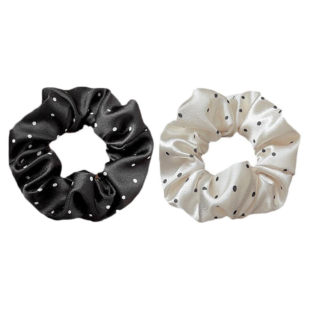 

Модные большие шелковые резинки для волос для женщин корейские эластичные резинки для волос держатель для волос D P9K6