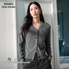 PEACEBIRD Women's V-Neck Knitted Cardigan AAEDG1176