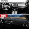 For Kia Sportage 3 R 2010 2011 2012 2013 2014 2015 Car Dashboard Sun Shade Cover Mat trument Desk Non-slip Pads Accessories