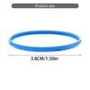 Microphones Rubber Bands, Blue, Easy To Replace for BETA58A/87A Clean Sound Quality