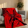 Animation M-Murder Droness Throw Short Plush Throw Blanket Soft Skin-Friendly Multi-Scene Home Office