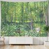 Natures Canvas Tapestry  Lush Forest  Vibrant Fields  Unique Wall Art for Home Decor Living Room  Art Lover Gift