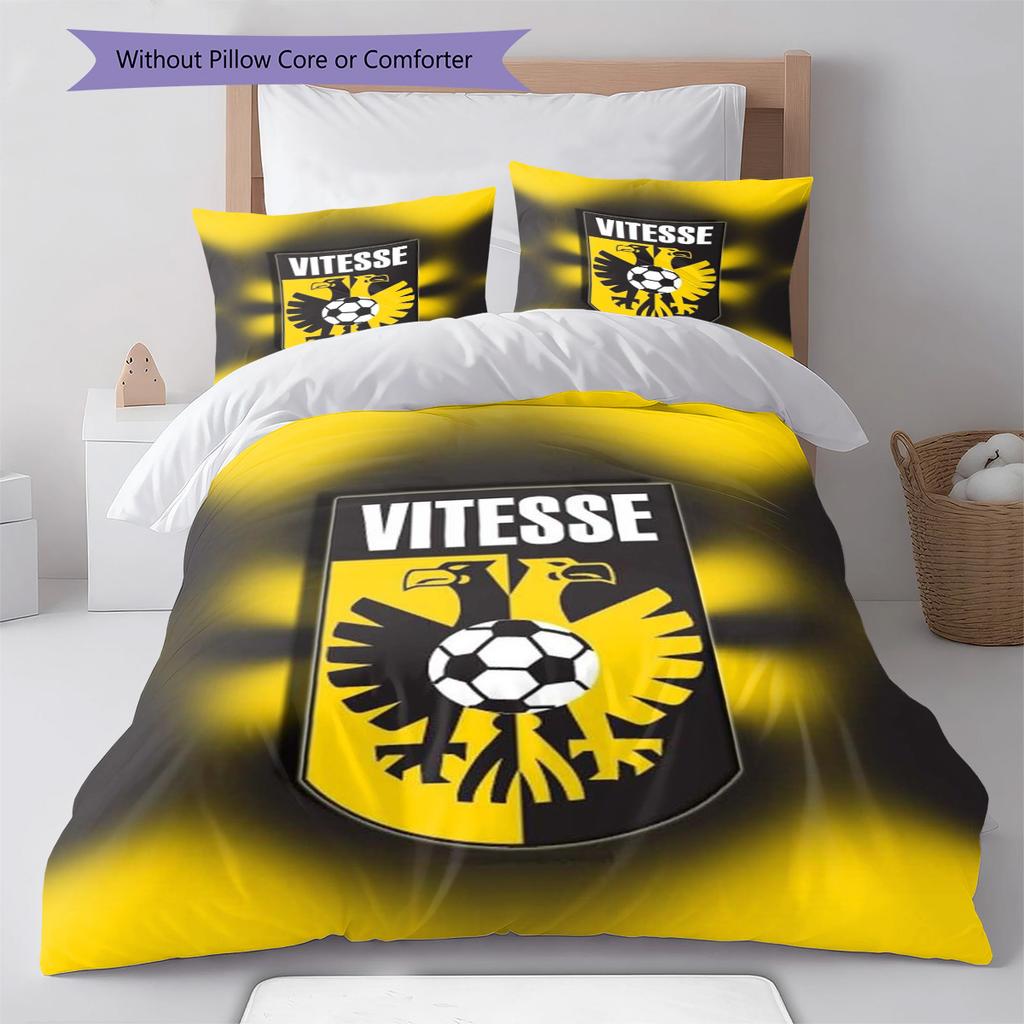 S.B.V. Juego de Ropa de Cama con Estampado Vitesse Funda Nórdica Funda de Almohada Decoración del Hogar Regalo (1 * funda nórdica + 2 * fundas de almohada, sin núcleo)