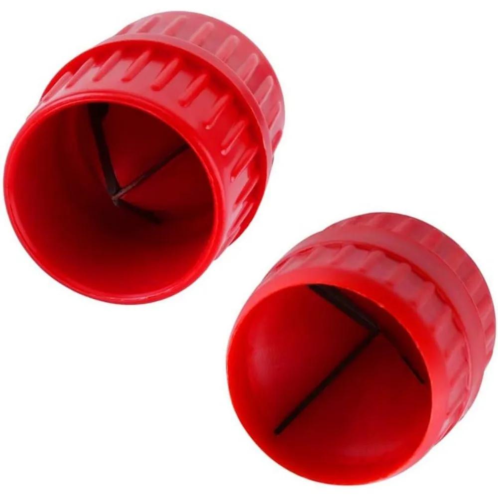 Copper Tube Deburring Tool Universal Pipe Reamer 3mm-38mm (0.12in-1.5in) Internal and External Reamer Pipe Tool