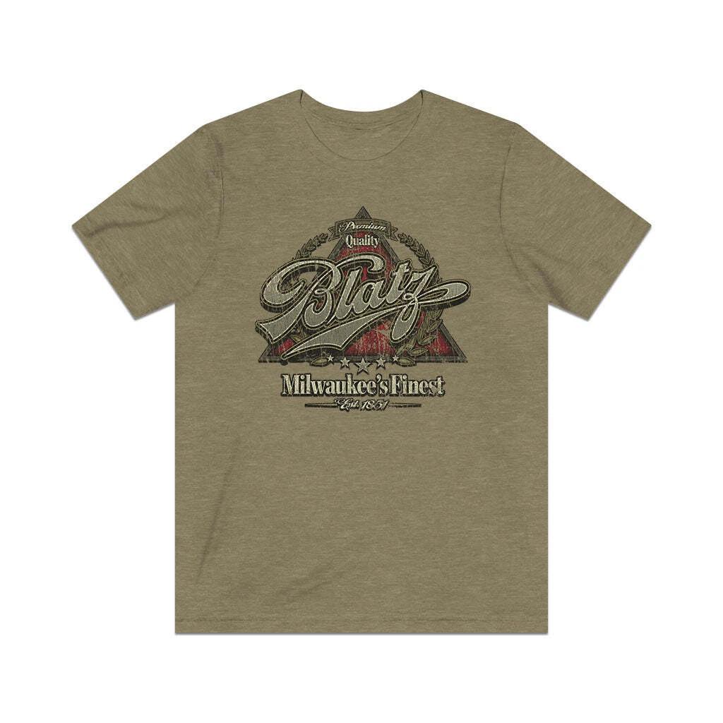 Мужская футболка Blatz Beer Milwaukee 1852 Винтаж S