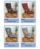 Thickened Winter Rocking Chair Cushion for Recliners and Folding Chairs