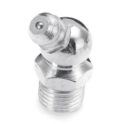 130Pcs Hydraulic Grease Nipples Galvanized Metal Grease Nipple Fitting Assortment Kits Fitting Metric Imperial BSP UNF