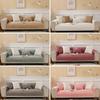 Velvet Sofa Cushion Cover Non-Slip Thickening Four Seasons Universal Living Room Sofa Cover Protection Plush Sofa Towel Cushion