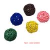 5PCS/Set Colorful Cute Rattan Wicker Cane Balls Home Garden Wedding Decor Birthday Party Supplies DIY Ornaments