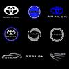 2PCS For Toyota Avalon 2022 and later models, car door welcome light, projector light, ground light, door warning light, decorat